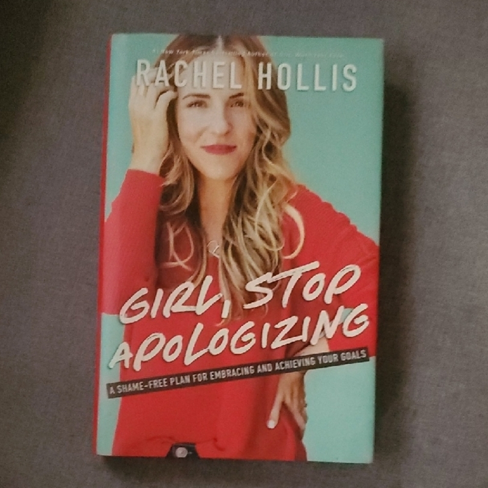 Girl Stop Apologizing Book by Rachel Hollis